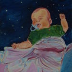 Una Gemma fra le stelle, olio su tela, cm 70x50